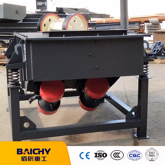 Kleine tragbare lineare Vibrationssiebmaschine Preis